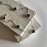 Срібне кольє Proba з малахітом, вага виробу 6,12 г (2128854) 5257 розмір, фото 4