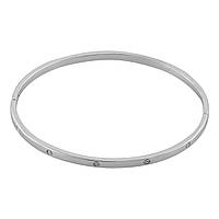 Срібний браслет Proba з без каменів, вага виробу 9,18 г (2128885) 18 розмір