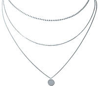 Срібне кольє Proba з без каменів, вага виробу 8,56 г (2022121) 400450 розмір