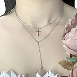 Срібне кольє Proba з без каменів, вага виробу 4,31 г (2022138) 5760 розмір, фото 3