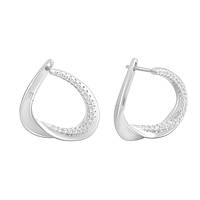 Срібні сережки Proba з фіанітами (2190561)