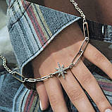 Срібний браслет Proba з фіанітами, вага виробу 2,81 г (2190615) 1720 розмір, фото 5