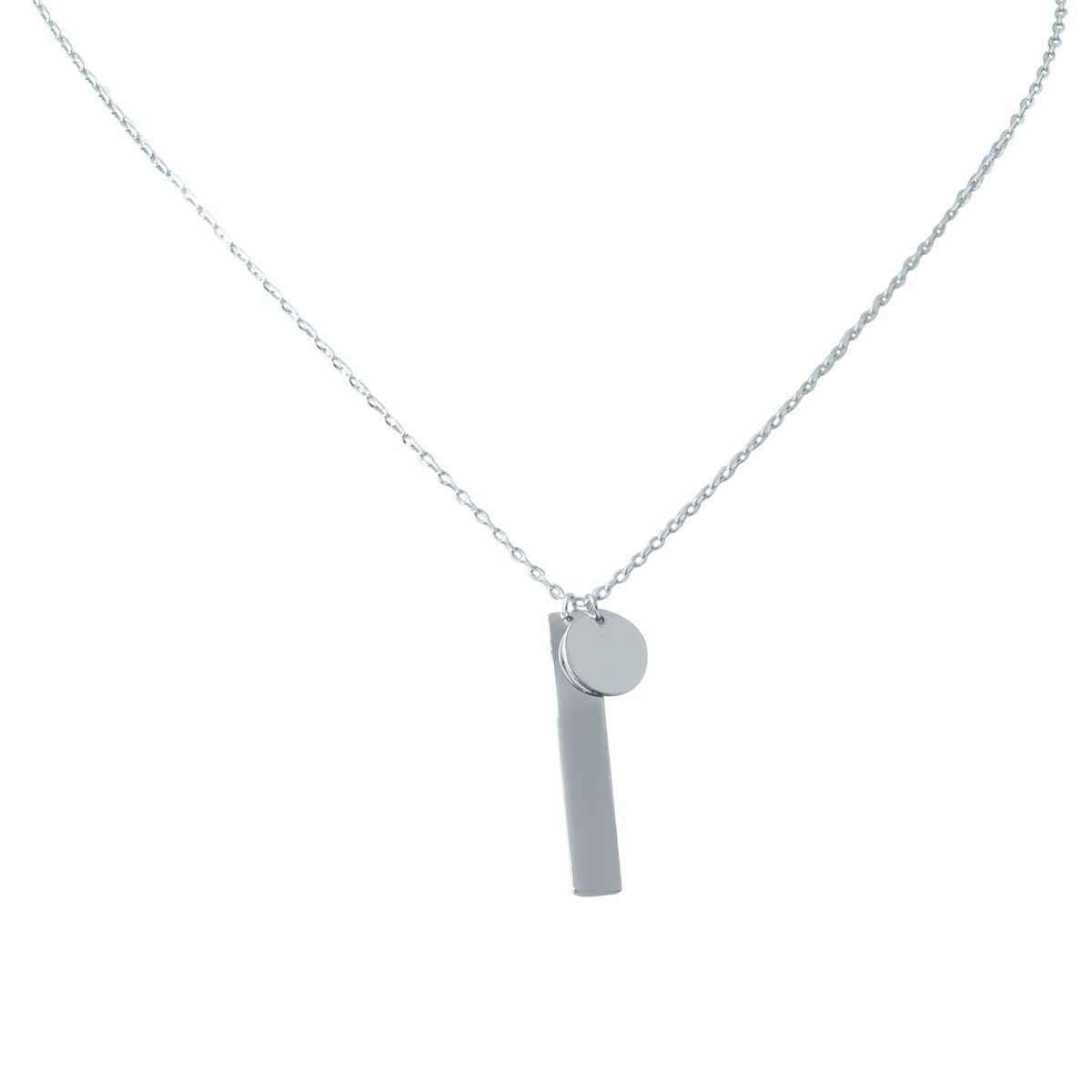 Срібне кольє Proba з без каменів, вага виробу 3,15 г (2023036) 400450 розмір, фото 1