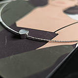 Срібне кольє Proba з натуральним перламутром, вага виробу 2,63 г (2190639) 400450 розмір, фото 4