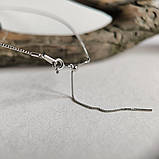 Срібне кольє Proba з натуральним перламутром, вага виробу 2,63 г (2190639) 400450 розмір, фото 6