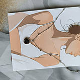 Срібне кольє Proba з ємалю, вага виробу 3,81 гр (2190653) 450500 розмір, фото 3