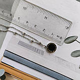 Срібне кольє Proba з ємалю, вага виробу 3,81 гр (2190653) 450500 розмір, фото 4