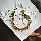 Срібний браслет Proba з цитрином nano, вага виробу 15,88 г (2190752) 1720 розмір, фото 4