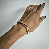 Срібний браслет Proba з цитрином nano, вага виробу 15,88 г (2190752) 1720 розмір, фото 6