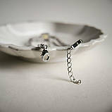 Срібний браслет Proba з цитрином nano 7.51ct, вага виробу 7,95 г (2190769) 1720 розмір, фото 3