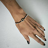 Срібний браслет Proba з цитрином nano 7.51ct, вага виробу 7,95 г (2190769) 1720 розмір, фото 6