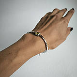 Срібний браслет Proba з цитрином nano 7.51ct, вага виробу 7,95 г (2190769) 1720 розмір, фото 7