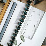 Срібний браслет Proba з топазом Лондон Блю, вага виробу 15,97 г (2190806) 1720 розмір, фото 4