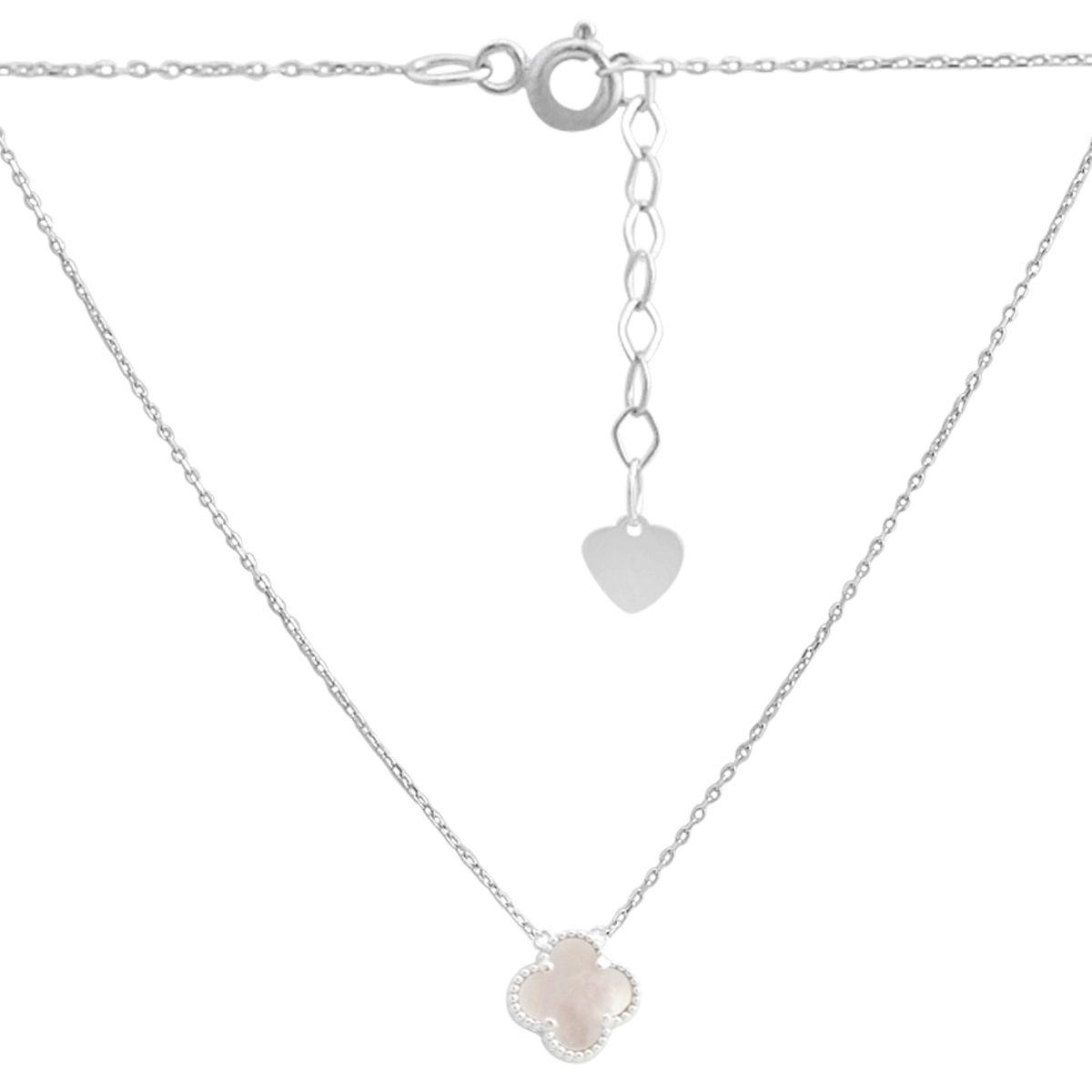 Срібне кольє Proba з натуральним перламутром, вага виробу 3,5 г (60001931) 400450 розмір, фото 1