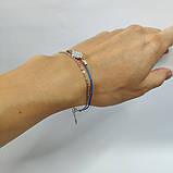 Срібний браслет Proba з фіанітами, вага виробу 2,81 г (2133865) 1720 розмір, фото 3