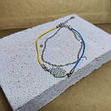 Срібний браслет Proba з фіанітами, вага виробу 2,81 г (2133865) 1720 розмір, фото 5