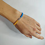 Срібний браслет Proba з фіанітами, вага виробу 2,18 г (2134015) 1720 розмір, фото 3