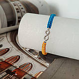 Срібний браслет Proba з фіанітами, вага виробу 2,18 г (2134015) 1720 розмір, фото 8