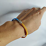 Срібний браслет Proba з фіанітами, вага виробу 2,18 г (2134015) 1720 розмір, фото 9