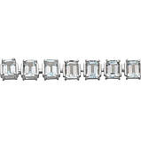 Срібний браслет Proba з натуральним топазом 24.425ct, вага виробу 17,66 г (2190929) 1720 розмір, фото 2