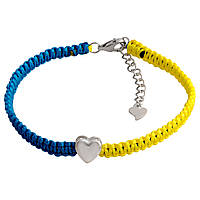 Срібний браслет Proba з без каменів, вага виробу 1,88 г (2134022) 1618 розмір