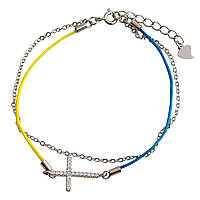 Срібний браслет Proba з фіанітами, вага виробу 2,13 гр (2134053) 1720 розмір