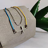 Срібний браслет Proba з фіанітами, вага виробу 2,13 г (2134053) 1720 розмір, фото 5