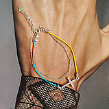 Срібний браслет Proba з фіанітами, вага виробу 2,13 г (2134053) 1720 розмір, фото 6