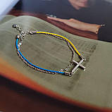 Срібний браслет Proba з фіанітами, вага виробу 2,13 г (2134053) 1720 розмір, фото 7