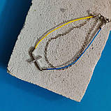 Срібний браслет Proba з фіанітами, вага виробу 2,13 г (2134053) 1720 розмір, фото 8