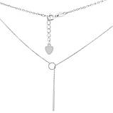 Срібне кольє Proba з без каменів, вага виробу 2,59 г (2134466) 450500 розмір, фото 2