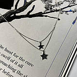 Срібне кольє Proba з без каменів, вага виробу 2,41 гр (2134497) 400450 розмір, фото 5