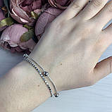 Срібний браслет Proba з без каменів, вага виробу 4,8 г (2032502) 1720 розмір, фото 3