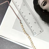 Срібне кольє Proba з натуральними перлами барочним, вага виробу 9,88 г (2175018) 450500 розмір, фото 3