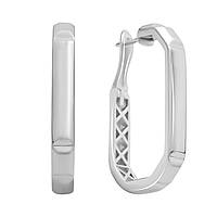 Срібні сережки Proba без каменів (2175230)