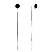 Срібні сережки Proba з ємаллю (2137627)