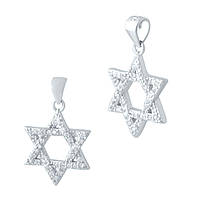 Срібна підвіска Proba з фіанітами (2035398)