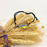 Срібний браслет Proba з ємаллю, вага виробу 1,86 г (2137702) 1720 розмір, фото 2