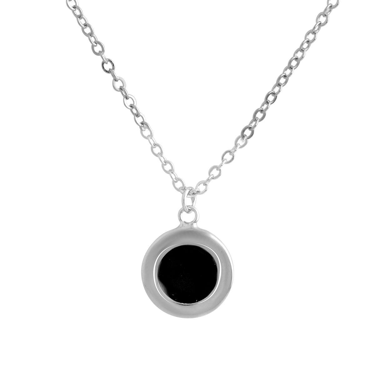 Срібне кольє Proba з ємалю, вага виробу 2,69 г (2137733) 450500 розмір, фото 1