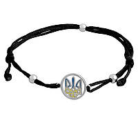 Срібний браслет Proba з ємаллю, вага виробу 1,33 г (2137764) 1720 розмір