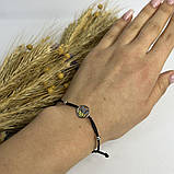 Срібний браслет Proba з ємаллю, вага виробу 1,33 г (2137764) 1720 розмір, фото 3