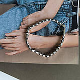 Срібний браслет Proba з фіанітами, вага виробу 12,09 гр (2191803) 1720 розмір, фото 2