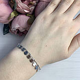 Срібний браслет Proba з без каменів, вага виробу 3,91 г (2037156) 1720 розмір, фото 3