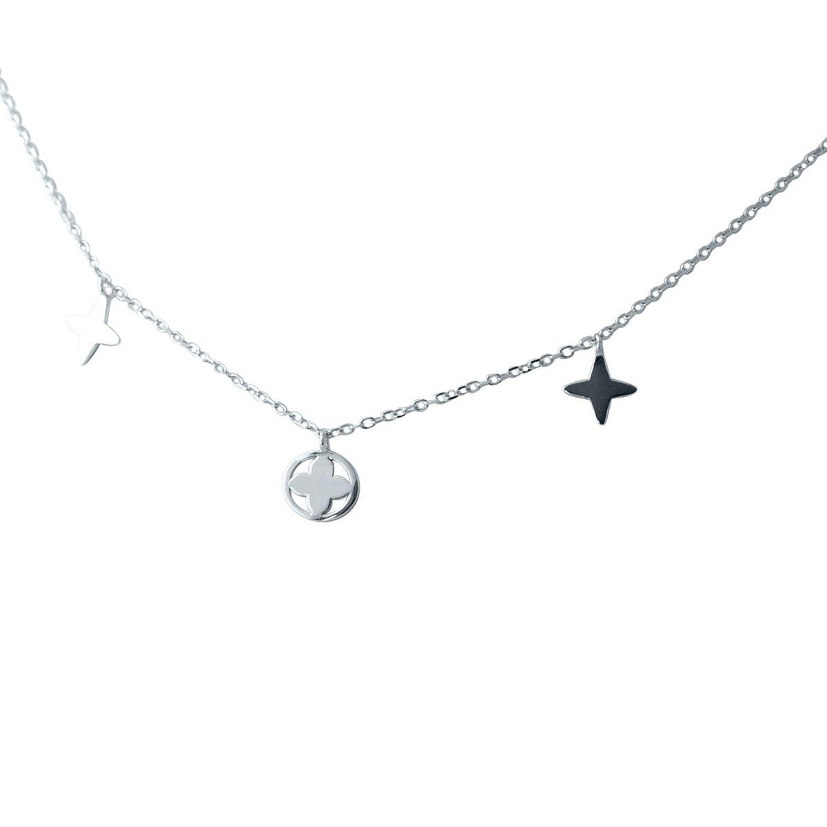 Срібне кольє Proba з без каменів, вага виробу 2,49 г (2038436) 400430 розмір, фото 1