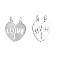 Срібна підвіска Proba без каменів (2139027)