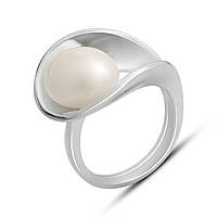 Срібне кільце Proba з натуральними перлами, вага виробу 8,24 г (2175650) 17 розмір