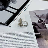 Срібне кільце Proba з натуральними перлами, вага виробу 8,24 г (2175650) 17 розмір, фото 3