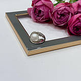 Срібне кільце Proba з натуральними перлами, вага виробу 8,24 г (2175650) 17 розмір, фото 8