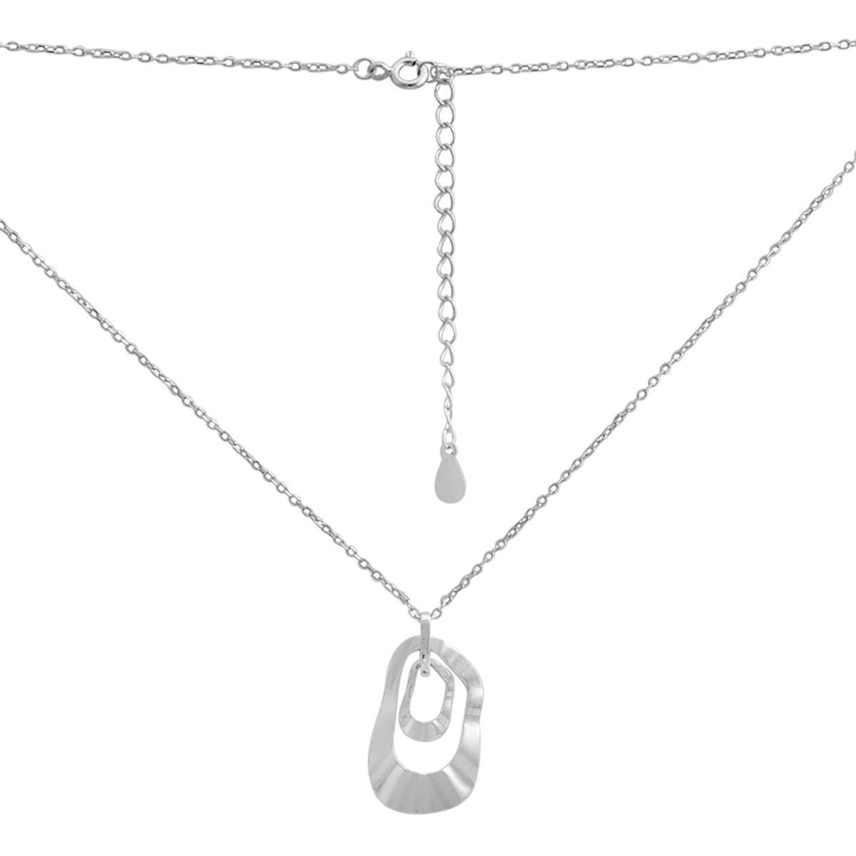 Срібне кольє Proba з без каменів, вага виробу 4,16 г (2191988) 450500 розмір, фото 1