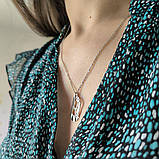 Срібне кольє Proba з без каменів, вага виробу 4,16 г (2191988) 450500 розмір, фото 8